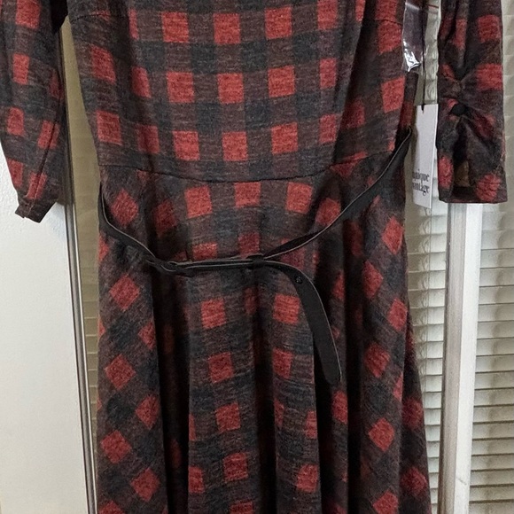 Gingham Print Unique Vintage Dress-Various sizes - Picture 11 of 11